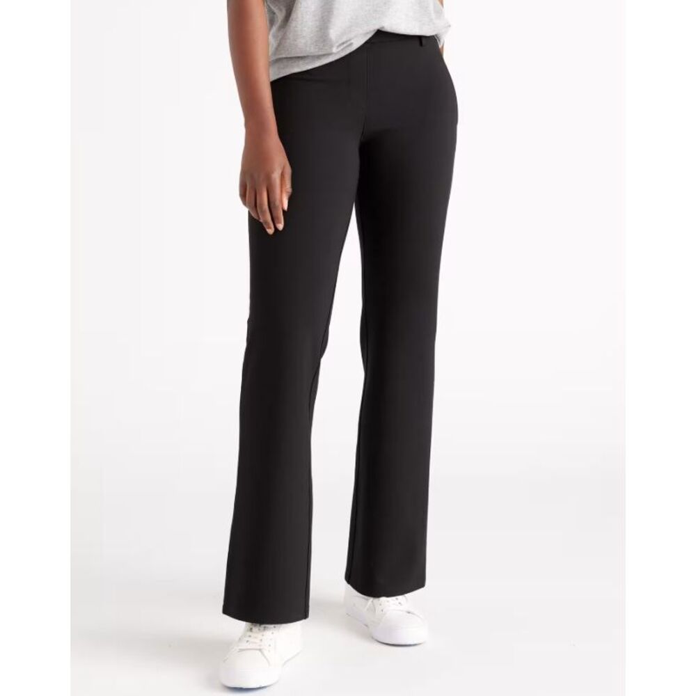 Quince Black Bootcut Pants
